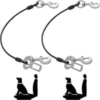 Chew-Proof Dog Car Harness – Durable Safety Seat Belt for Travel