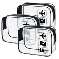 Transparent PVC Travel Toiletry Bag – Waterproof Cosmetic Organizer for Packing