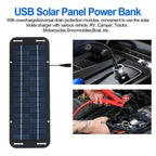 60W Solar Battery Trickle Charger – 12V Portable Panel for Car Boat Caravan