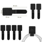 Reusable Cable Ties – Adjustable Cord Organizer for Desk Management