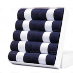 Cotton Blend Business Socks – Soft Breathable Footwear for Men Size 6.5-14