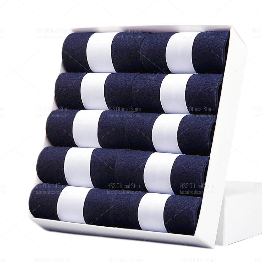 Cotton Blend Business Socks – Soft Breathable Footwear for Men Size 6.5-14