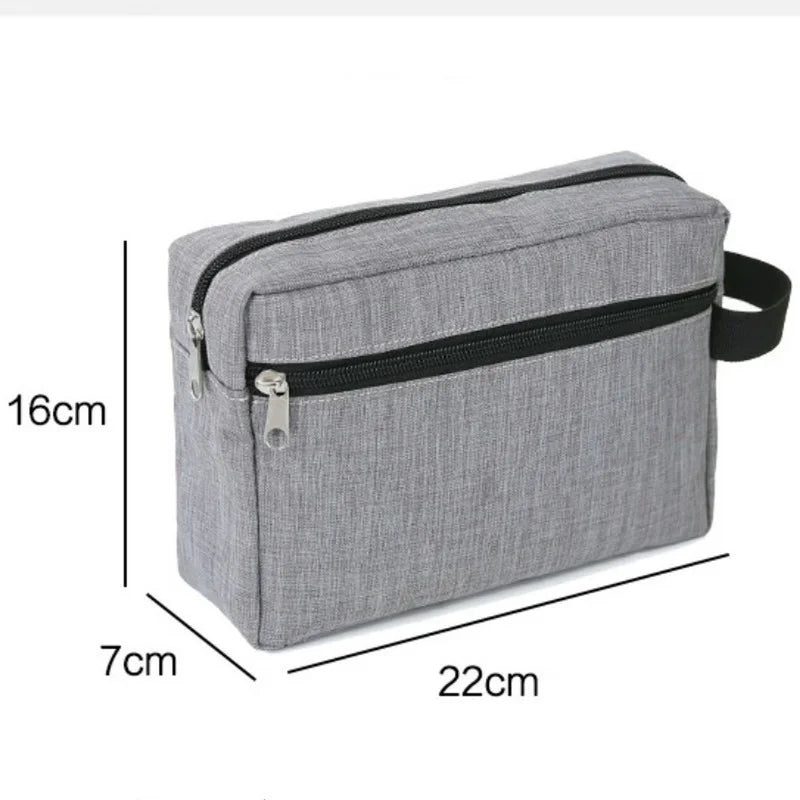 Portable Toiletry Organizer – Travel Cosmetic Pouch for Men and Women