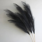 Artificial Pampas Grass – 39 Inch Faux Reed Stems for Boho Home Wedding Decor