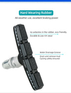 70mm V-Brake Pads – Threaded Linear Pull Shoes for Mountain Biking