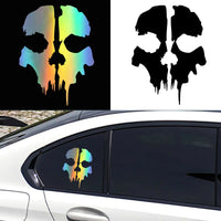 Call of Duty Ghost Skull Decal – Waterproof Vinyl Sticker for Car Windows