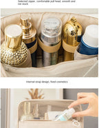 Waterproof Cosmetic Travel Bag – Hanging Toiletry Organizer for Women