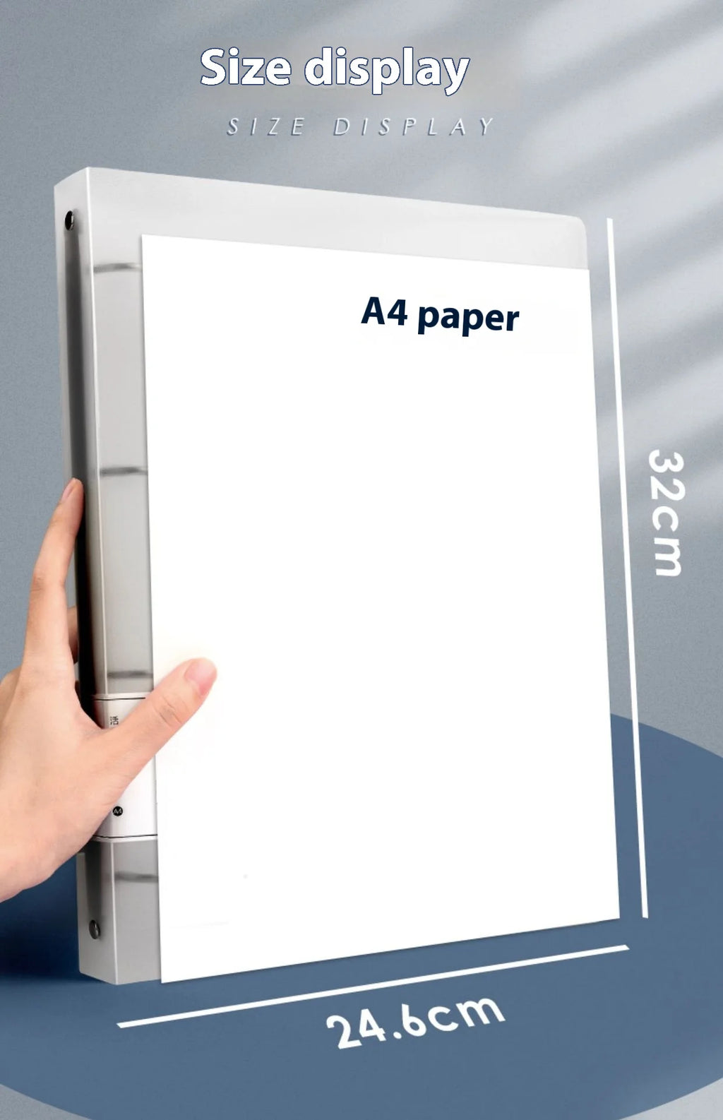 Four Hole A4 Binder – Durable Data Storage Folder for Office Notes