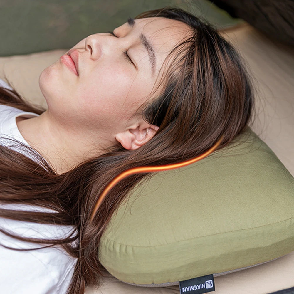 Memory Foam Travel Pillow – Portable Neck Support for Outdoor Camping