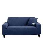 Jacquard Stretch Sofa Cover – Elastic Slipcover for L Shape and Standard Couches