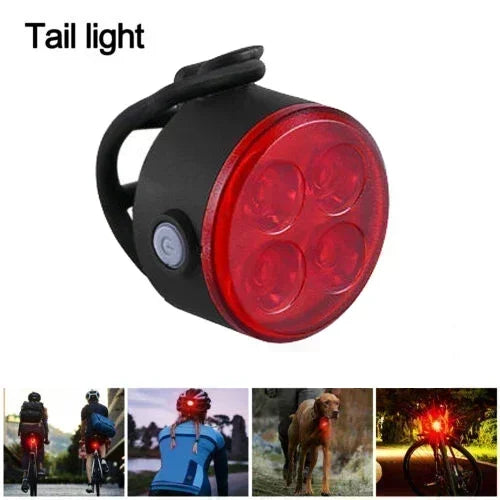Rechargeable Bike Light Set – Waterproof LED Headlight for MTB Cycling