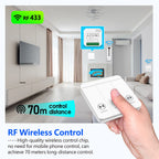RF Curtain Switch Module – Wireless Remote Control for Motorized Roller Blinds
