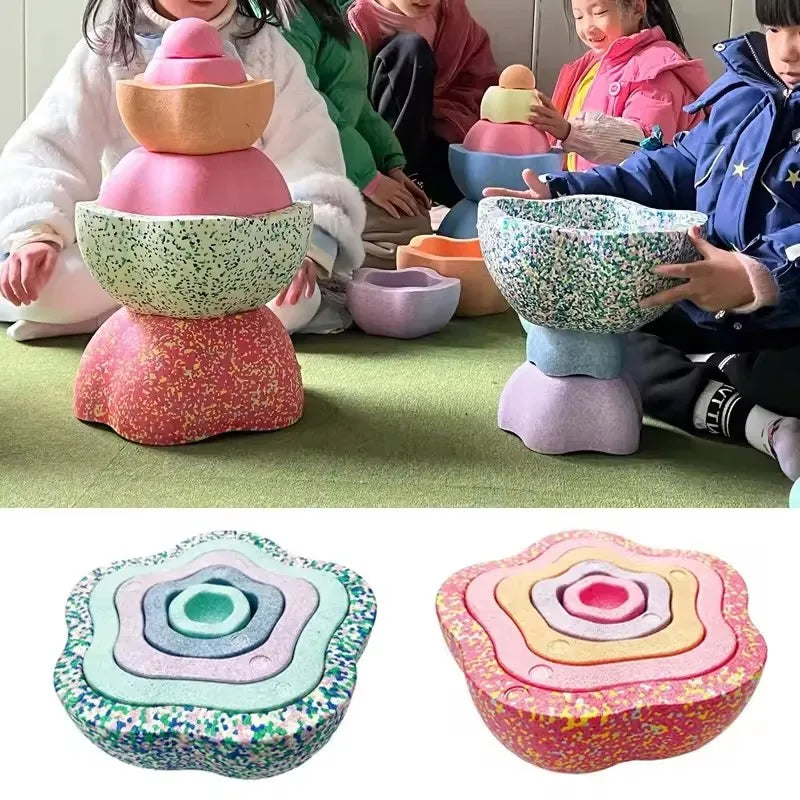 Foam Balance Stepping Stones – Sensory Integration for Kids