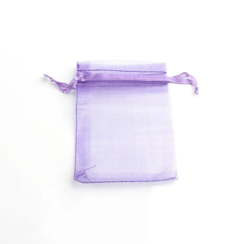 Star Moon Organza Drawstring Bags – Gift Packaging for Jewelry and Weddings