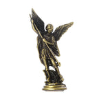 Saint Michael Archangel Figurine – Zinc Alloy Sculpture for Home Desk Decor
