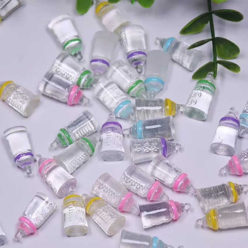 Miniature Resin Coffee Cups – Kawaii DIY Craft Decor for Phone Case Art