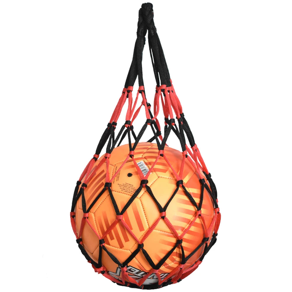 Sports Ball Mesh Bag – Adjustable Carrying Net for Basketball and Soccer