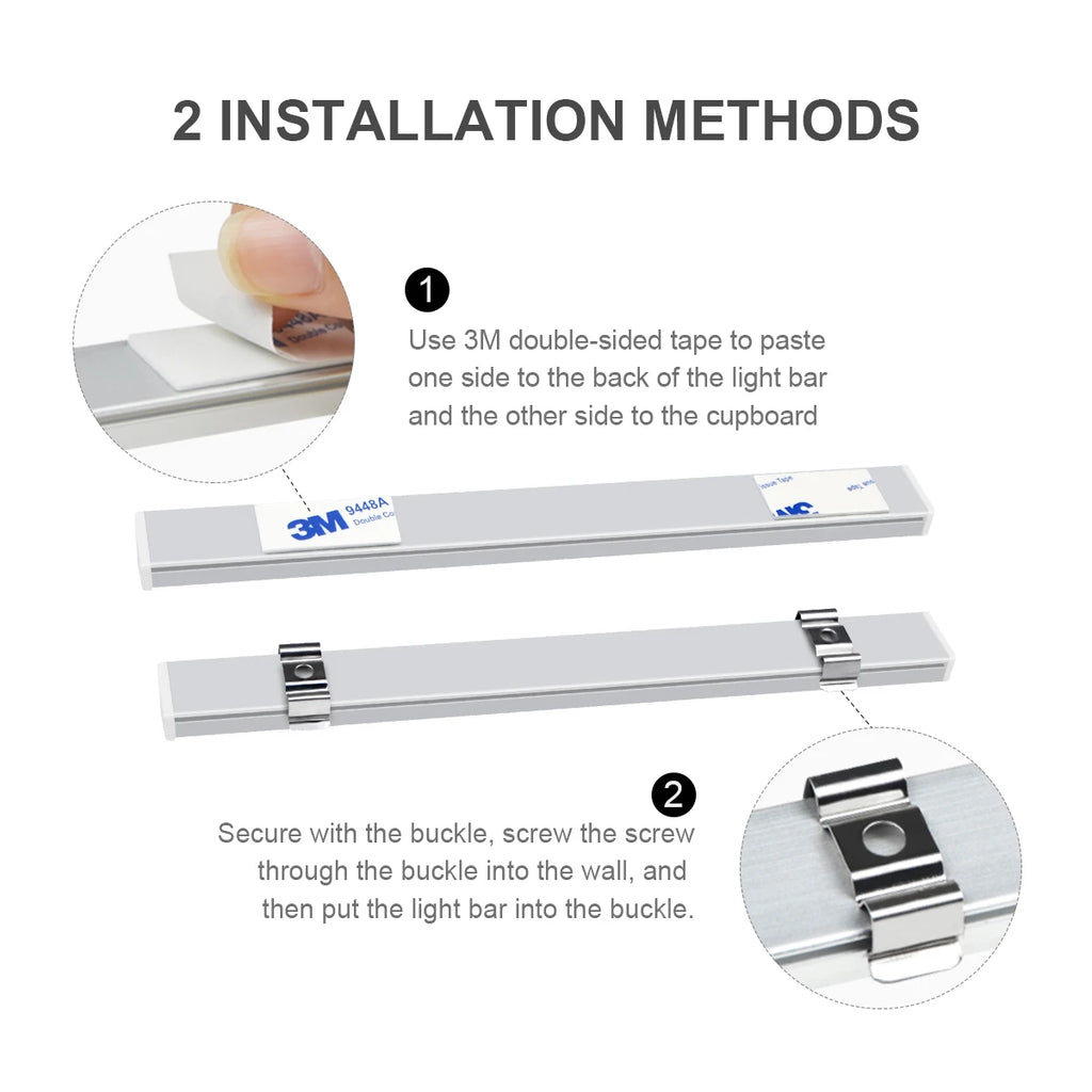 Motion Sensor LED Light Bar – Hand Sweep Cabinet Lamp for Kitchen and Wardrobe