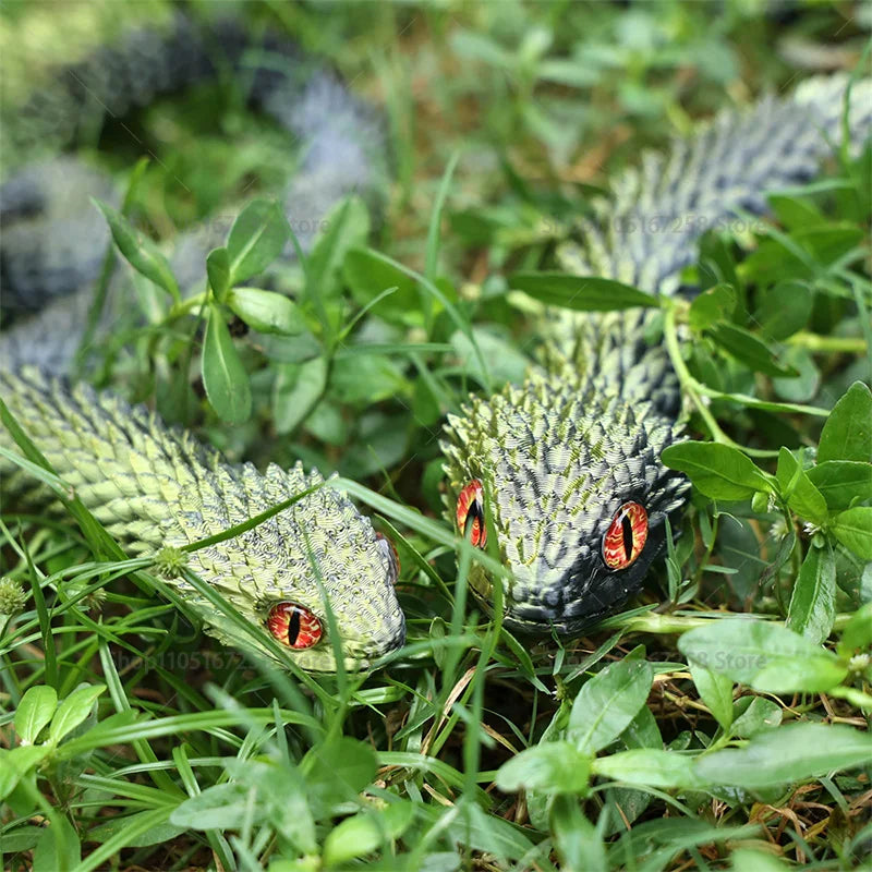 60cm 3D Printed Articulated Snake – Luminous Realistic Desktop Ornament
