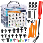 Automotive Plastic Fastener Kit – Bumper and Fender Rivet Retainers for Car Repair