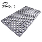 Anti Mould Rubber Bath Mat – Non Slip Shower Accessory for Bathroom Safety