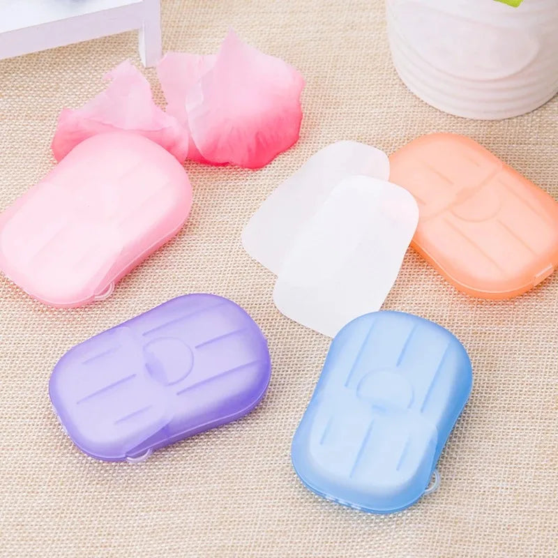 Disposable Soap Paper Sheets – Portable Travel Cleaning for Outdoor Hiking
