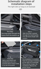 Waterproof Frame Side Bags – Motorcycle Storage for Triumph Tiger 900