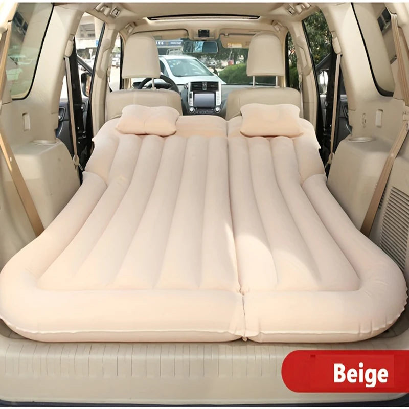 Inflatable Car Mattress – Universal Back Seat Bed for Outdoor Camping