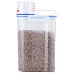 Airtight Plastic Pet Food Container – Moisture-proof Storage for Dog Cat Food