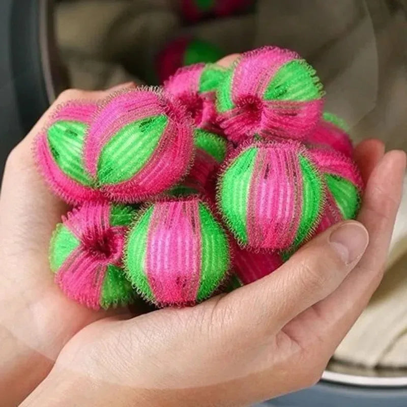 Reusable Laundry Dryer Balls – Pet Hair Remover for Washing Machine Cleaning