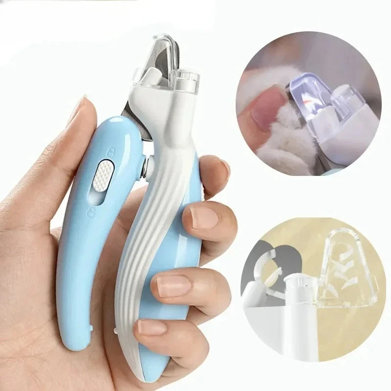 LED Pet Nail Clippers – Illuminated Claw Trimmer for Dogs and Cats