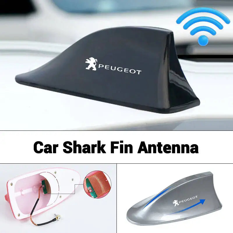 Shark Fin Roof Antenna – Signal Boosting Aerial for Peugeot Models
