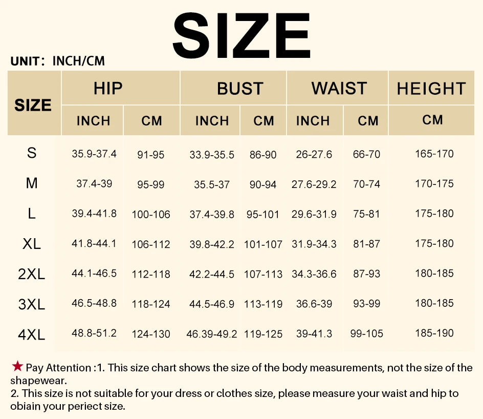 Seamless Body Shaper Bodysuit – Slimming Butt Lifter for Women