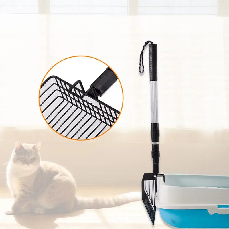 Sifting Litter Shovel – Stretchable Rake for Chicken Coop Maintenance