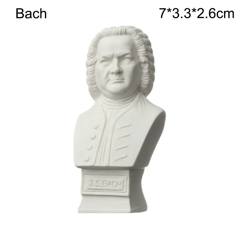 Mini Greek Mythology Bust – Plaster Sculpture for Art Drawing Practice