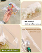 Transparent PVC Zip Jewelry Pouches – Anti-Oxidation Bags for Storage