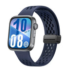 Magnetic Silicone Watch Strap – Breathable Sports Band for Huawei Watch Fit