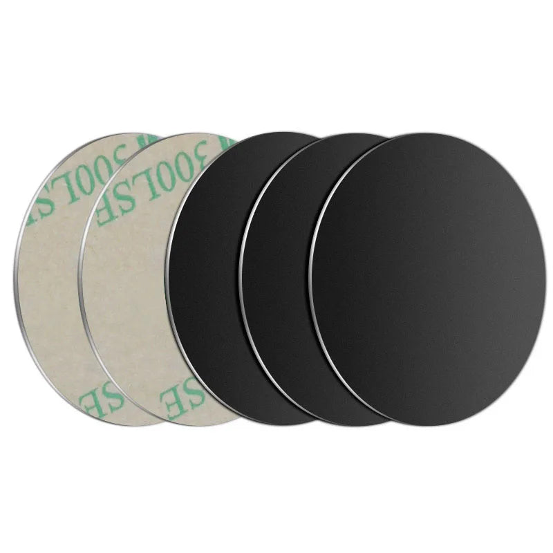 Universal Metal Magnetic Plate – Iron Disk Sticker for Car Phone Holders