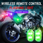 Wireless LED Strobe Lights – Multicolor Anti-Collision Warning for Car Decor