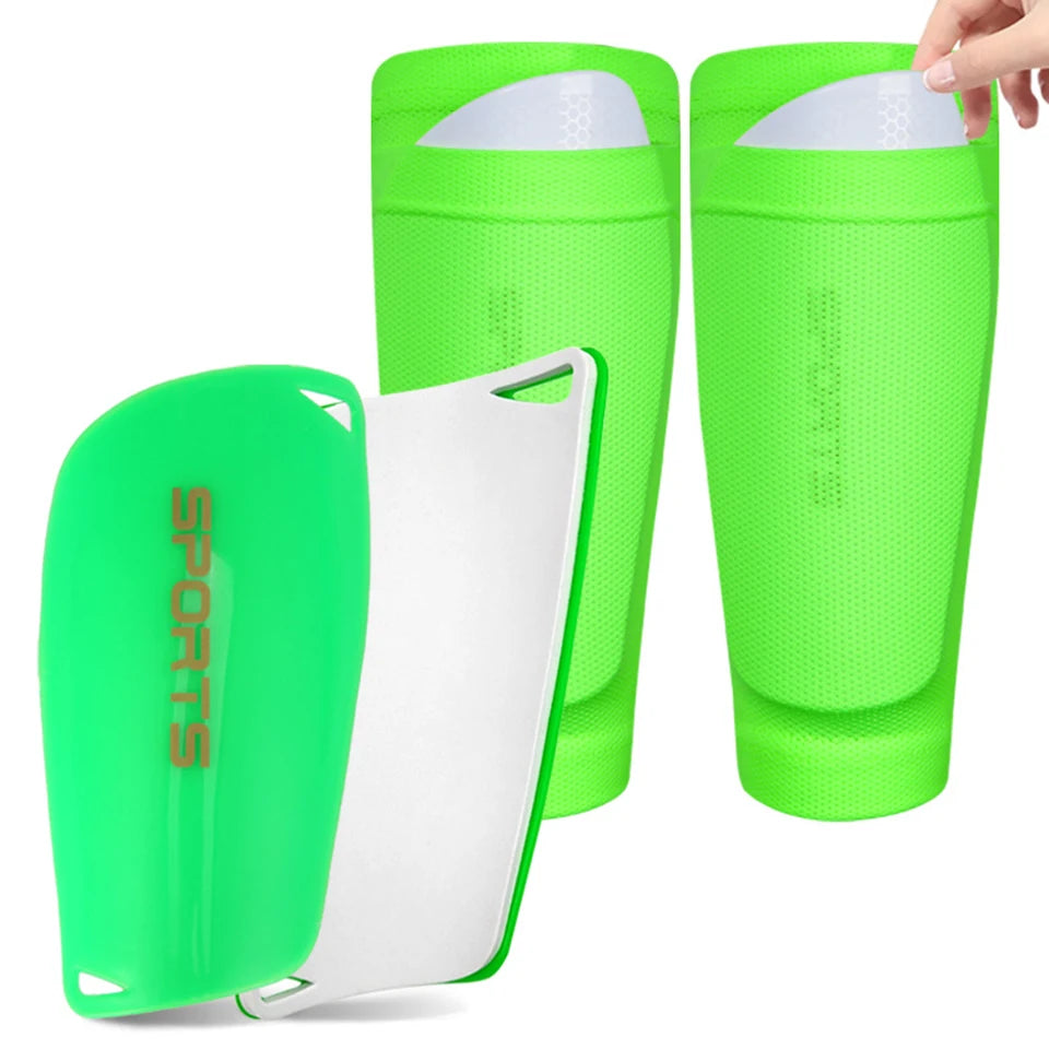 Soccer Shin Guard Socks – EVA Cushion Protection for Kids and Youth Sports