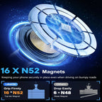 Magnetic Wireless Car Charger – 15W Air Vent Mount for iPhone 16 15 14 13