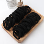 Nylon Elastic Hair Bands – Soft Ponytail Holders for Kids Hairstyles