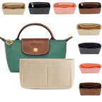 Felt Handbag Organizer – Liner Insert for Longchamp Small Tote Bags