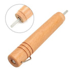Wooden Pan Handle Replacement – 150x26mm Grip for Cookware Repair