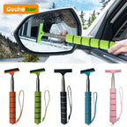 Telescopic Rearview Mirror Wiper – Retractable Glass Cleaner for Car Detailing