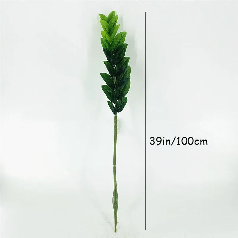 51in Artificial Ficus Tree – Large Plastic Banyan Plant for Home Decor