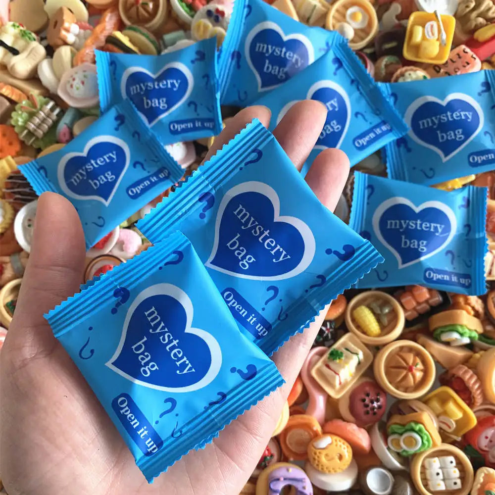 Miniature Simulated Food Blind Bags – Tiny Collectibles for Dollhouse Decor