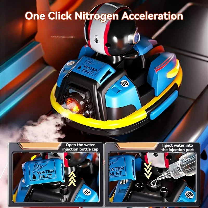 Electric RC Bumper Kart – Drift Crash Interactive Toy for Kids Outdoor Play