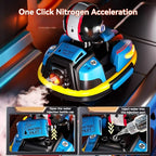 Electric RC Bumper Kart – Drift Crash Interactive Toy for Kids Outdoor Play