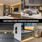 Flexible COB LED Strip Light – High Density Battery Powered for Night Decor
